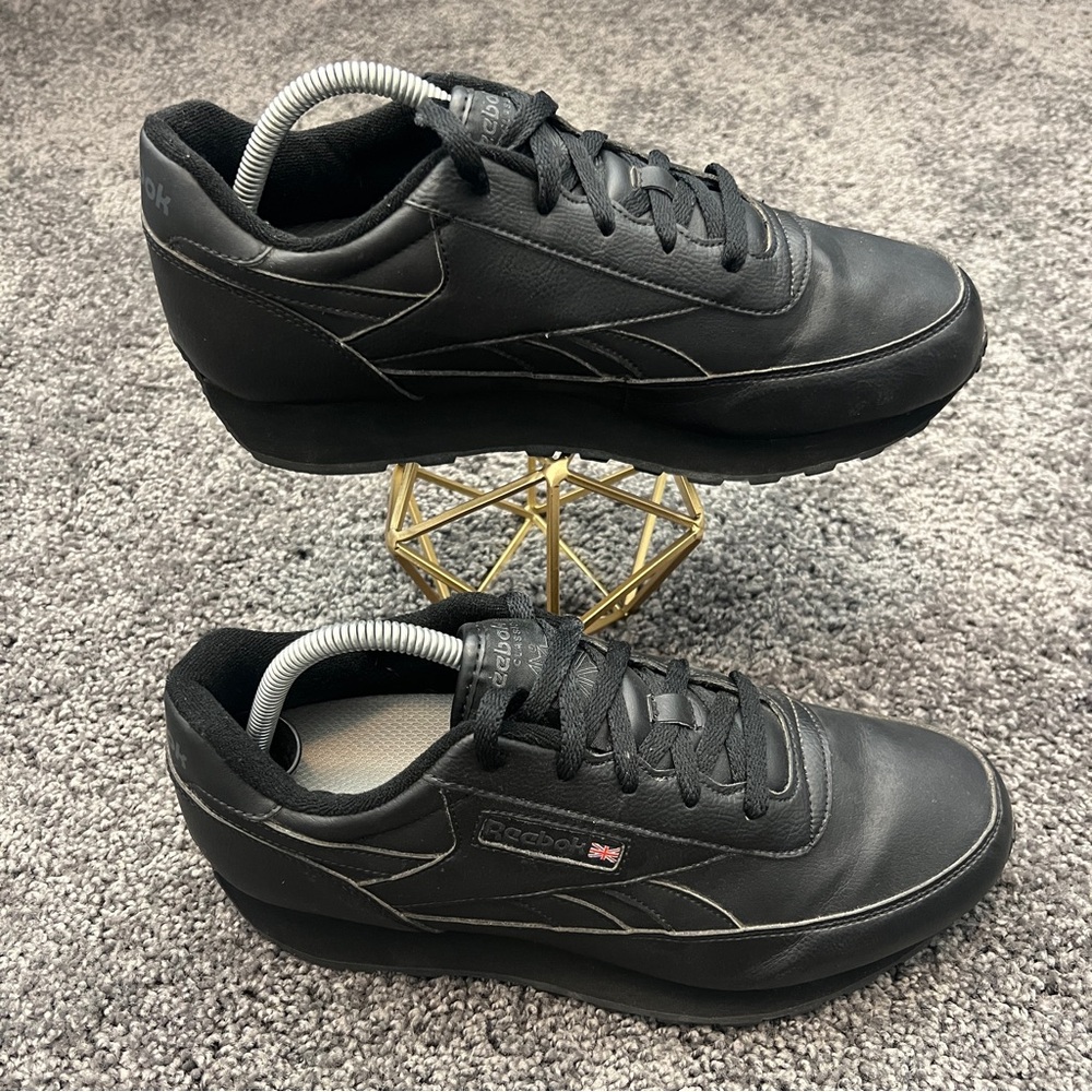 Reebok Classic Renaissance Shoes Men’s Size 9.5 Black Athletic Running Sneakers